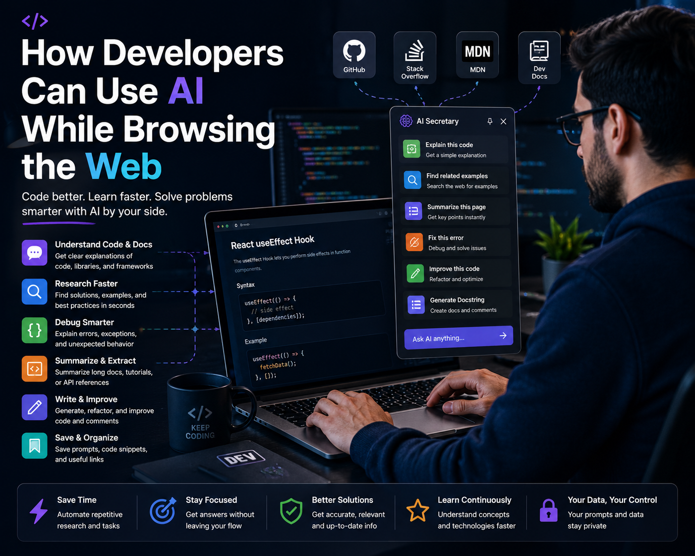 How Developers Can Use AI While Browsing the Web