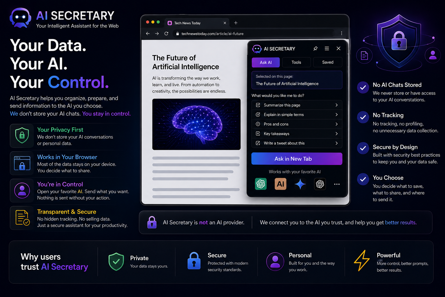 AI Secretary screenshot
