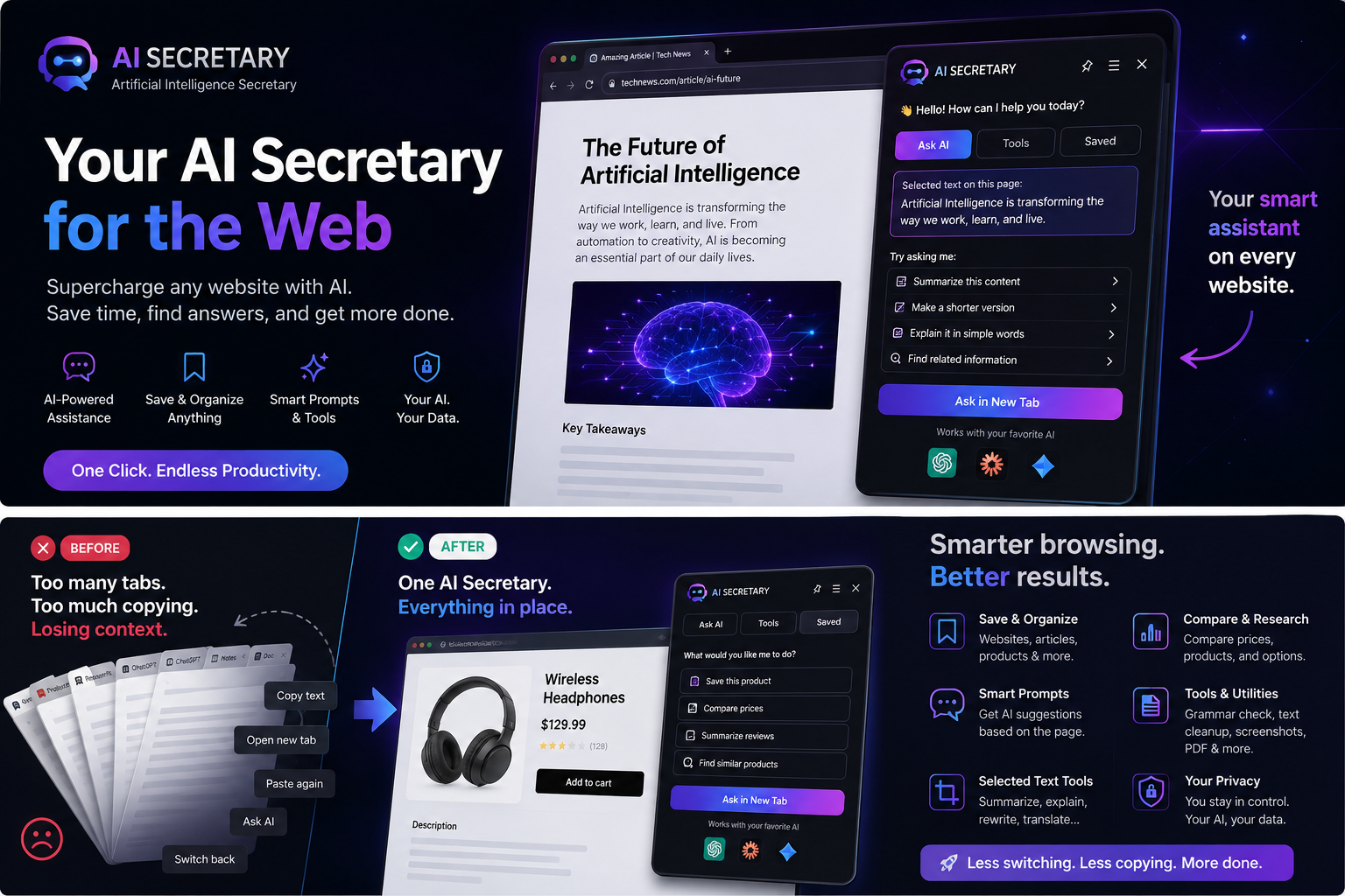 AI Secretary screenshot